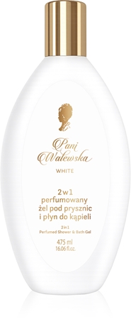 Pani Walewska White 2 in 1 Shower Gel and Bubble Bath 2-in-1
